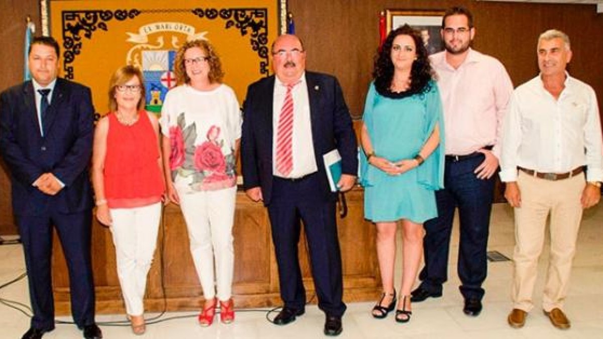 Nuevo equipo de Gobierno del PSOE en Garrucha.