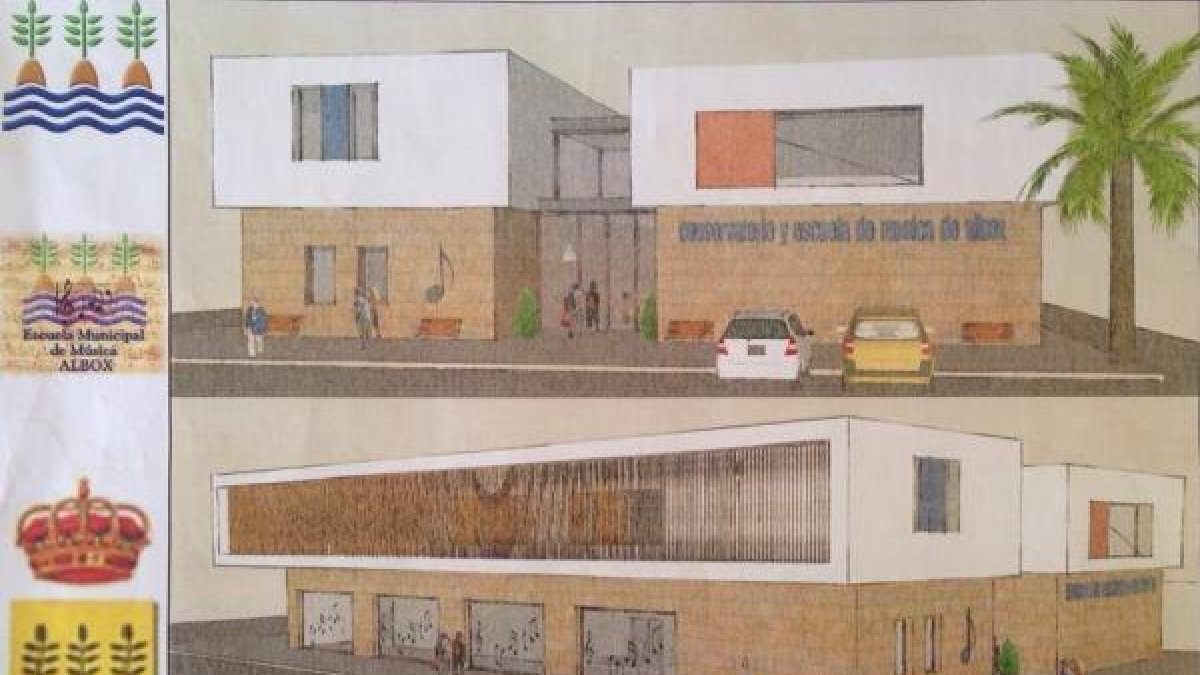 Proyecto del nuevo edificio para la enseñanza musical.