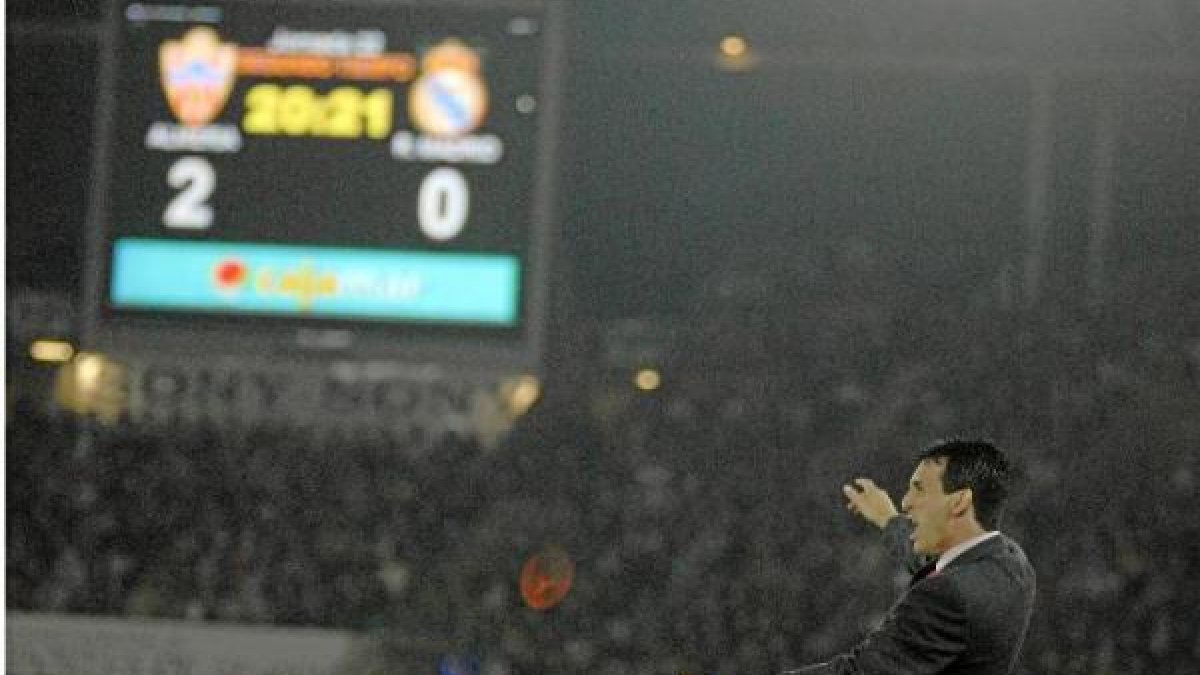 La noche más hermosa con un Almería 2 Real Madrid 0 en la 2007-08.