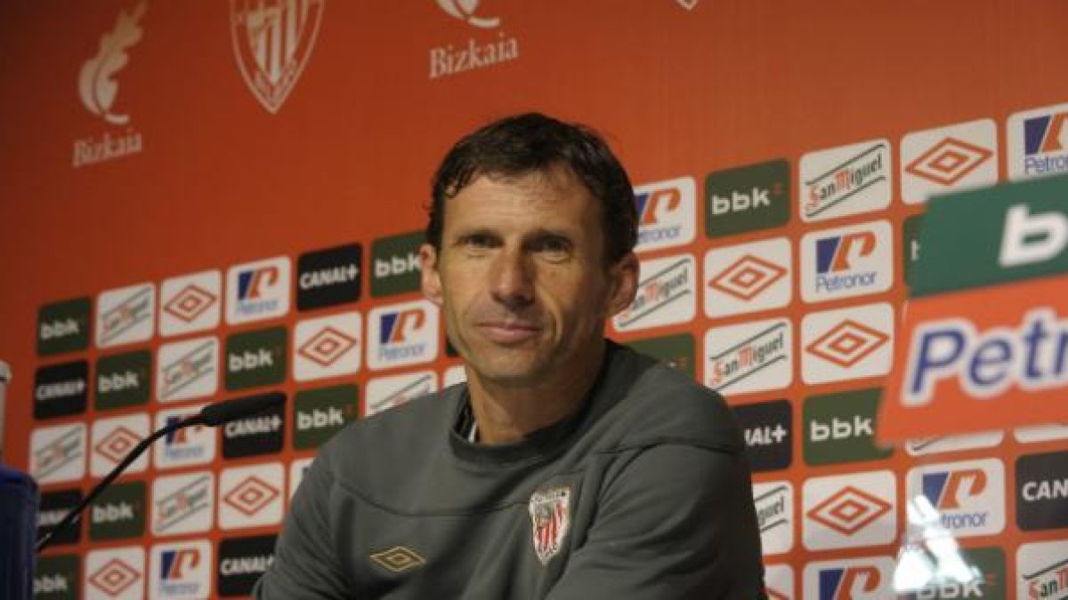 Ziganda, míster del filial del Athletic Club.