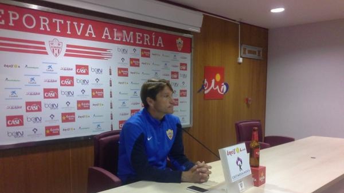Rueda de prensa de Joan Carrillo.