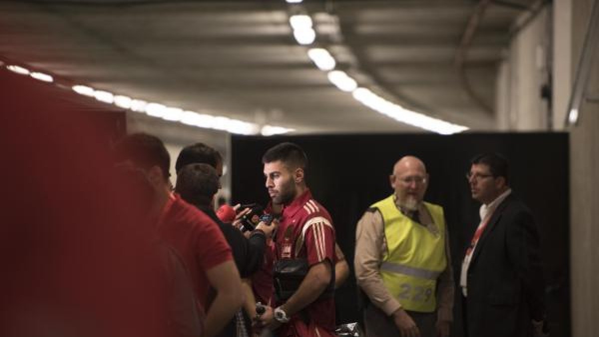 Duarte, en la zona mixta.