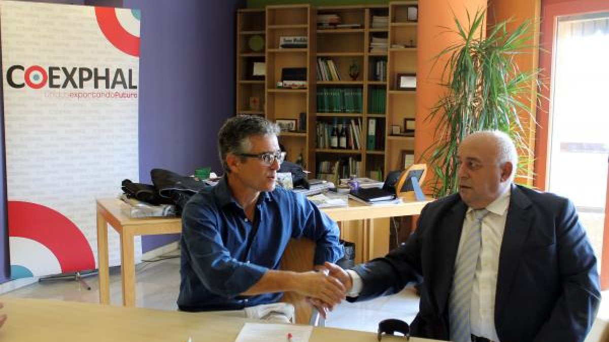 Firma de convenio Coexphal y Verdiblanca