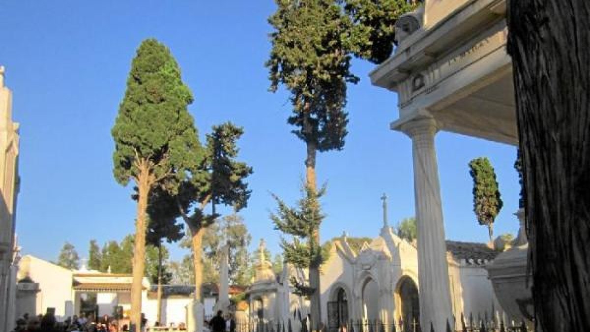 Cementerio de Cuevas del Almanzora, en el Levante almeriense.