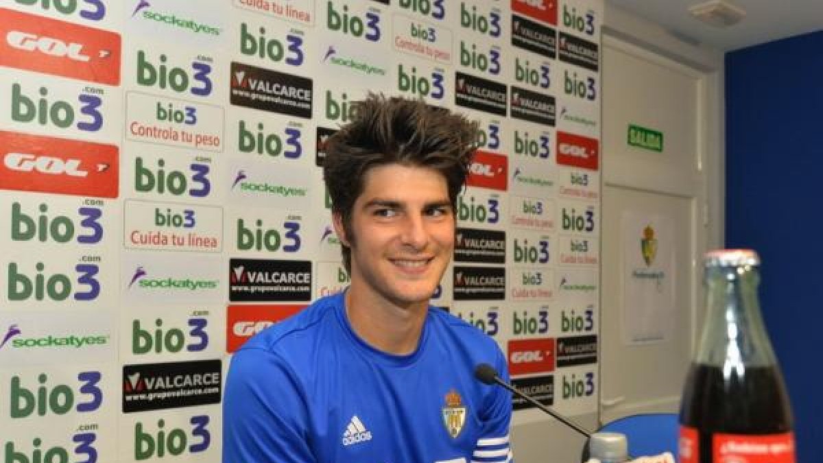 Gonzalo Melero en rueda de prensa.