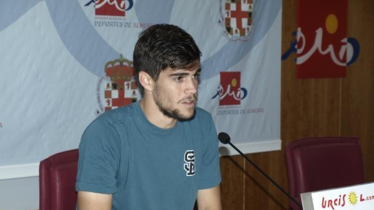 José Ángel Pozo en rueda de prensa.