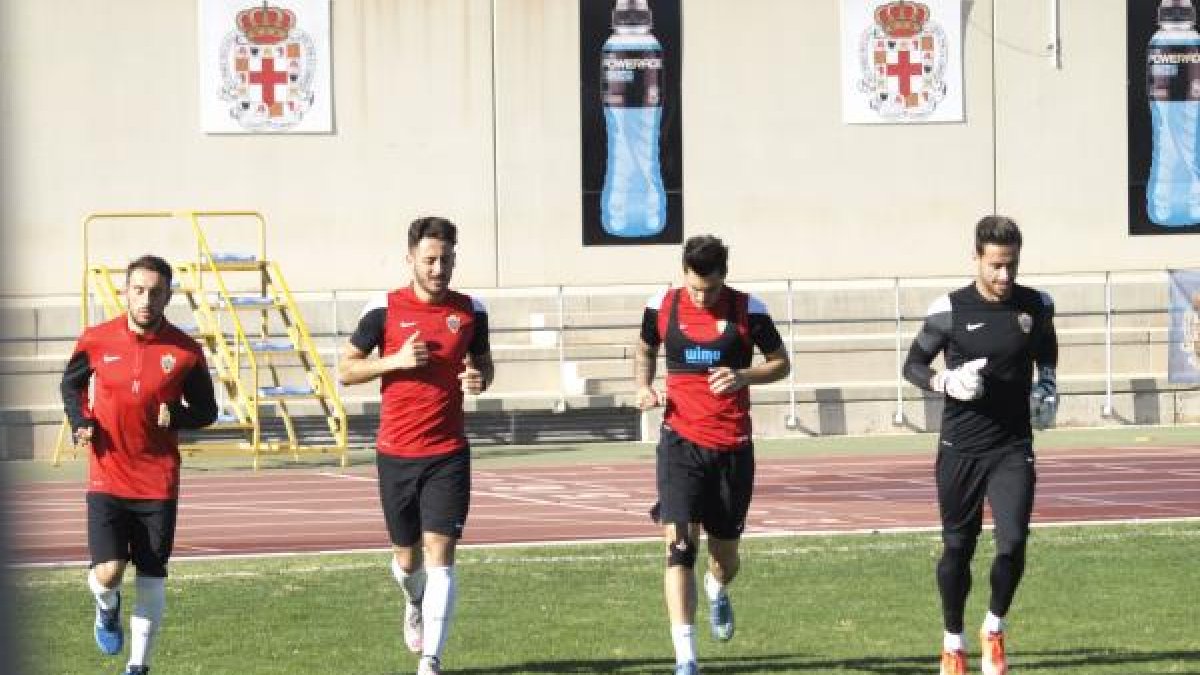 El Almería tiene muchos lesionados.