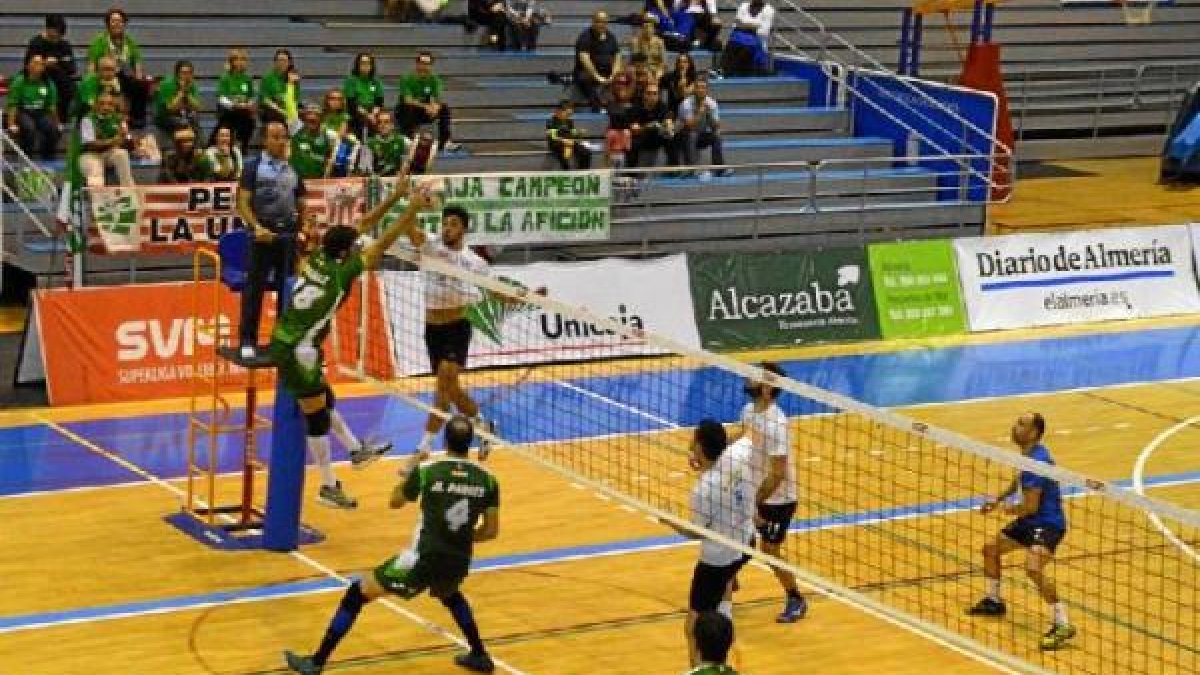 Juanmi en pleno bloqueo.