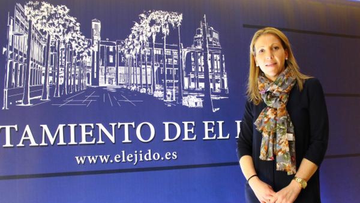 La concejal de Deportes y Participación del Ayuntamiento de El Ejido, María José Martín.