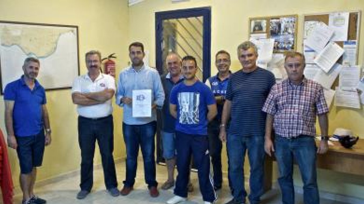 Junta directiva del Club Náutico de Balerma