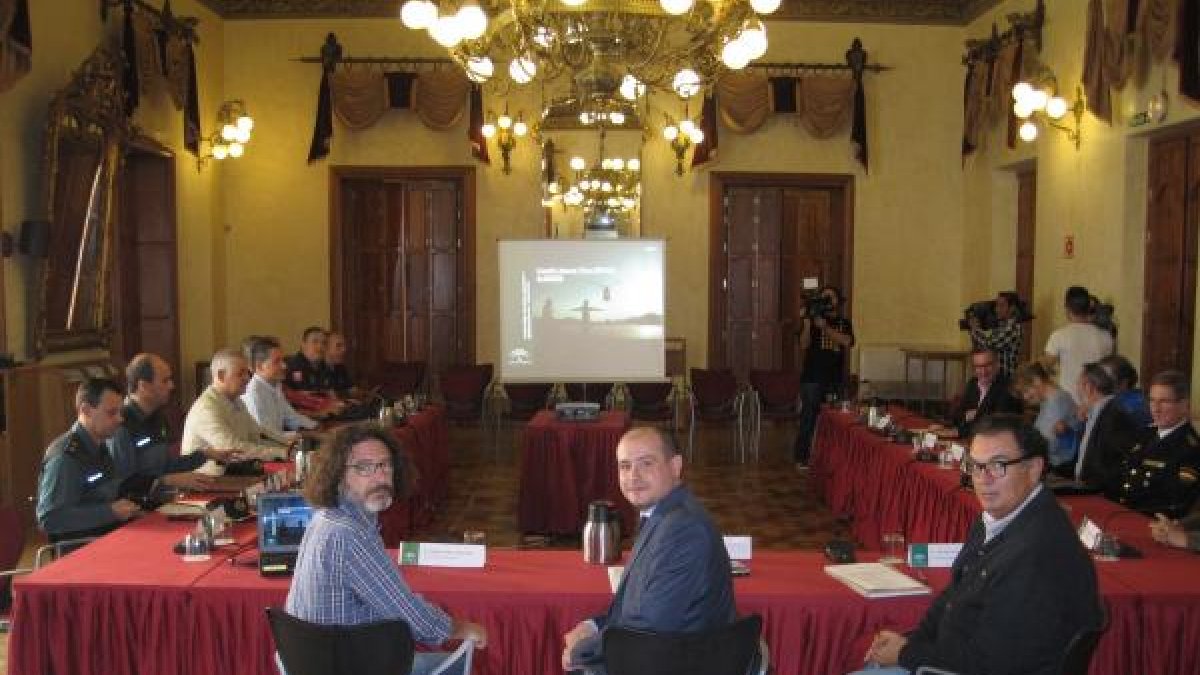 El delegado, presidió ayer la reunión del Comité Asesor del Plan Infoca de Almería.