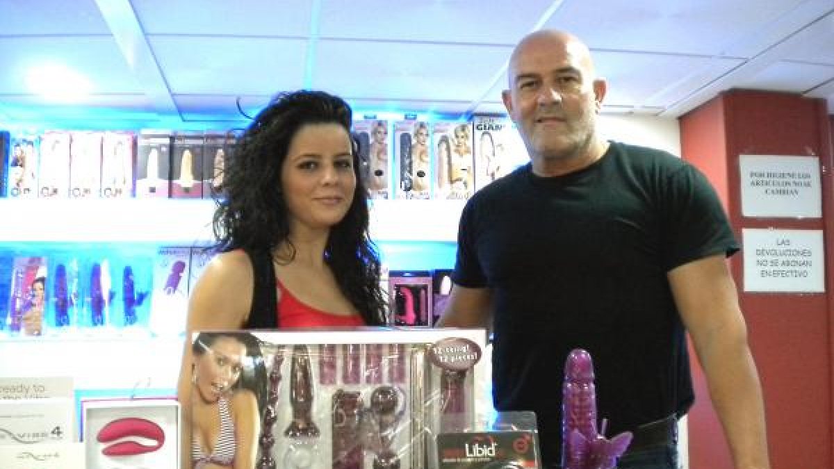 El famoso vibrador de mariposa de la boutique Erotic Fantasy, en Carretera de Ronda