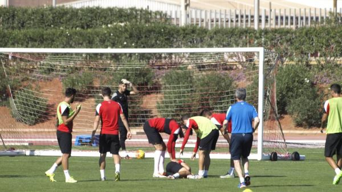 Michel Zabaco tuvo que ir al Hospital.
