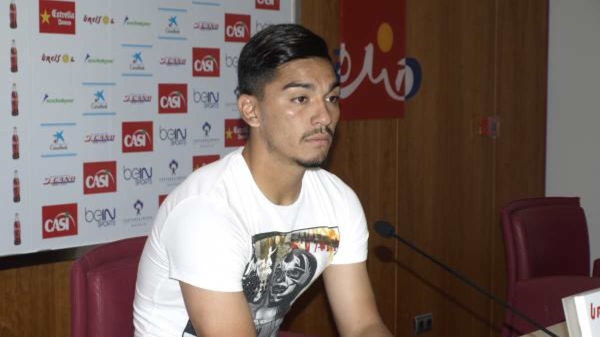 Lolo Reyes en rueda de prensa.