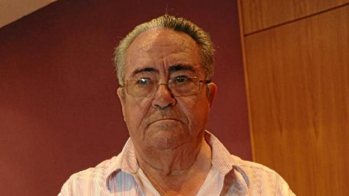 Carlos Ruiz Miras en su última fiesta con el Plus Ultra.