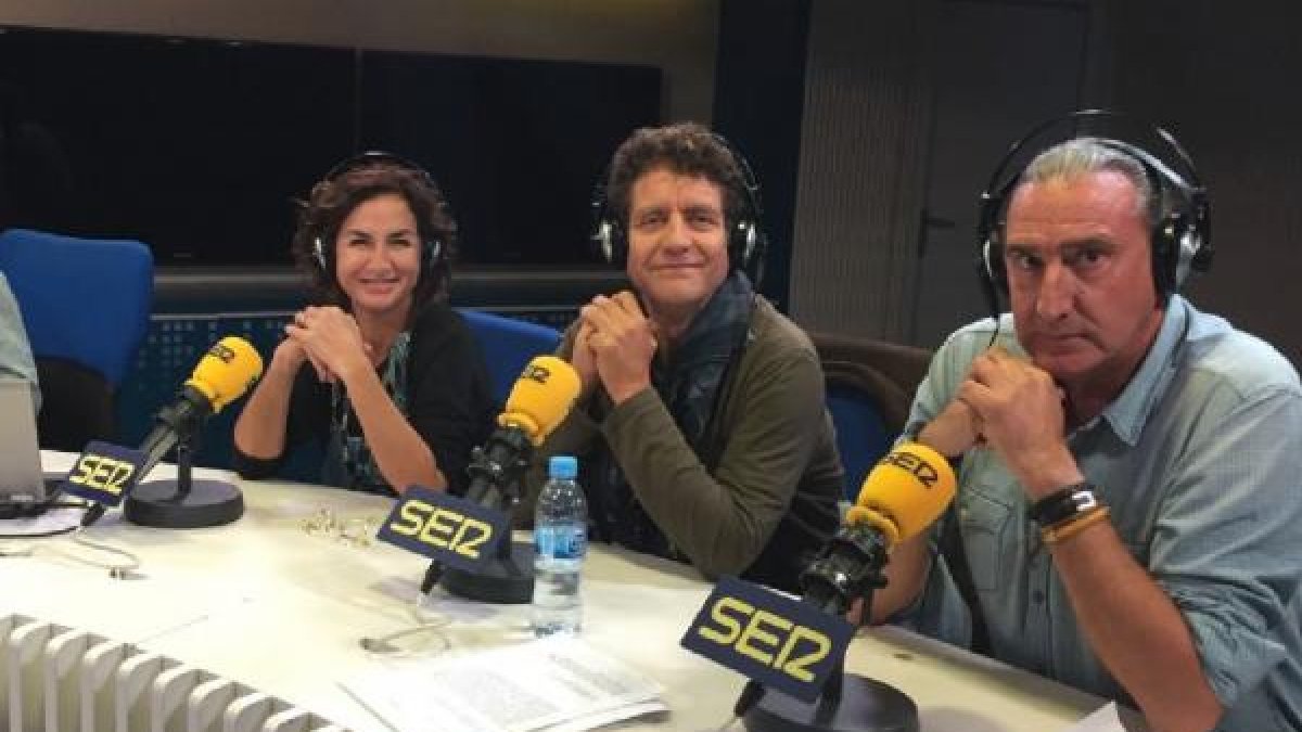 Los protagonistas de Mar de Plástico en La Ventana.
