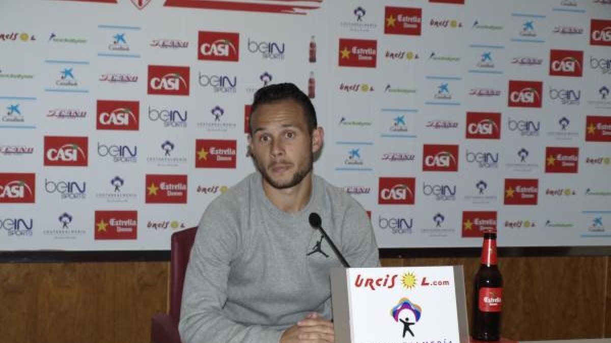 Iván Sánchez en rueda de prensa.