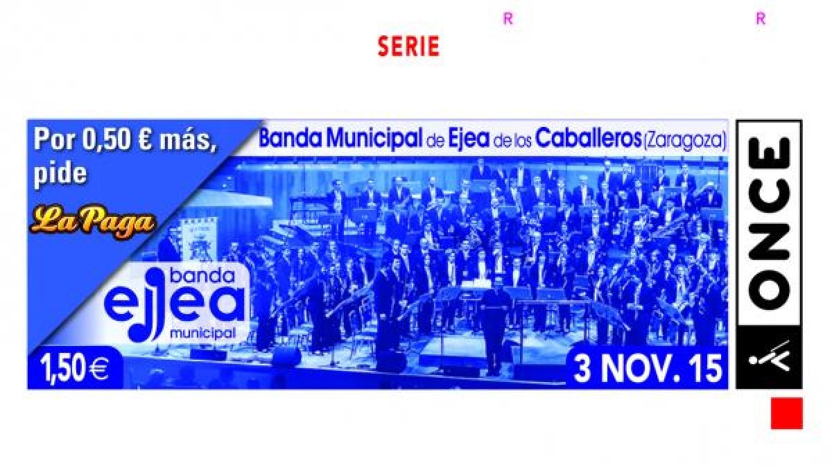 Cupón de la ONCE que ha dejado 525.000 euros en Antas.