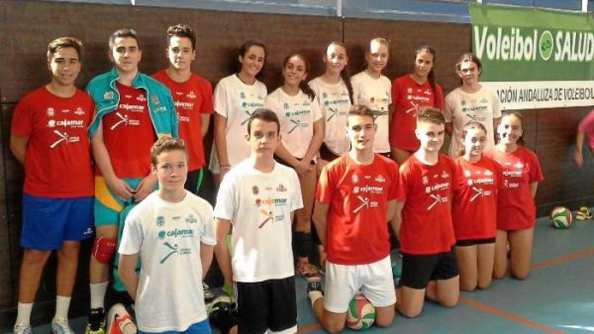 Mintonette llenó la concentración de Nerja.