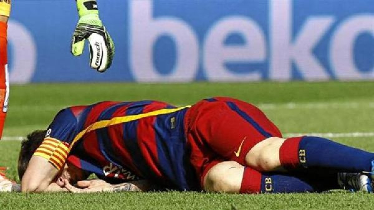 Leo Messi se perderá su cita con el Bernabéu.