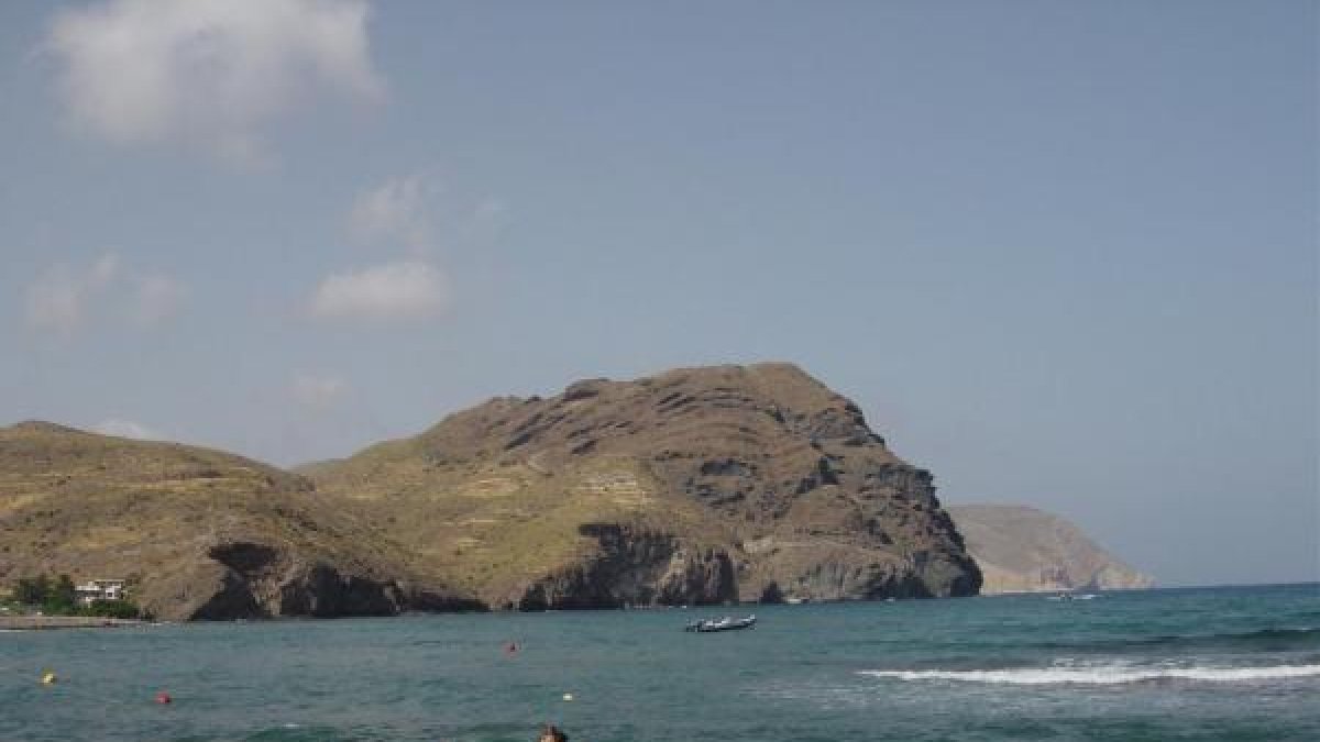 Imagen de la playa de Las Negras.