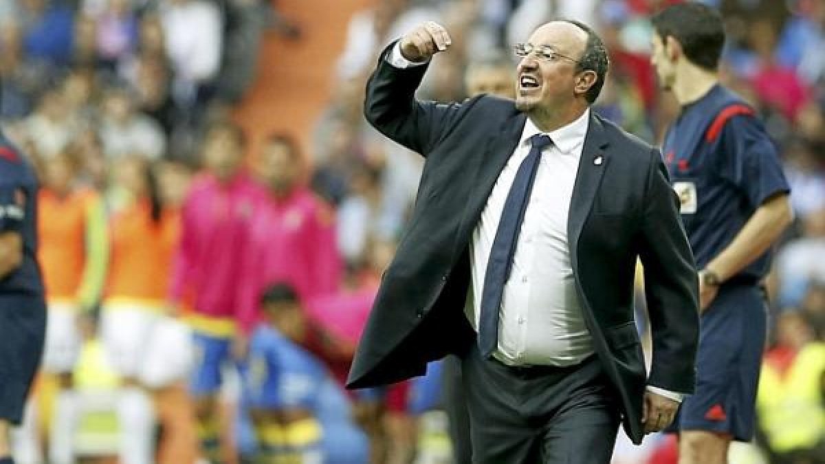Rafa Benítez, técinco del Real Madrid.