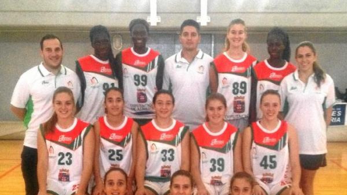Selección cadete femenina.