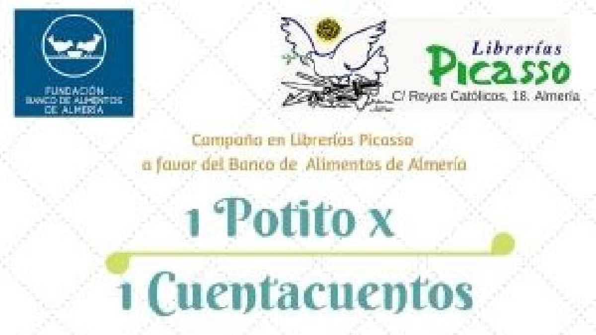 Cuentacuentos solidarios en Librerías Picasso