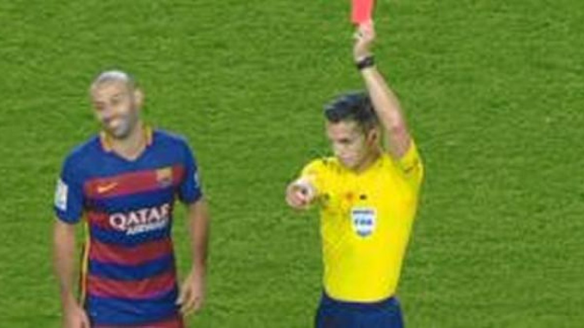 Mascherano puede perderse cuatro partidos.