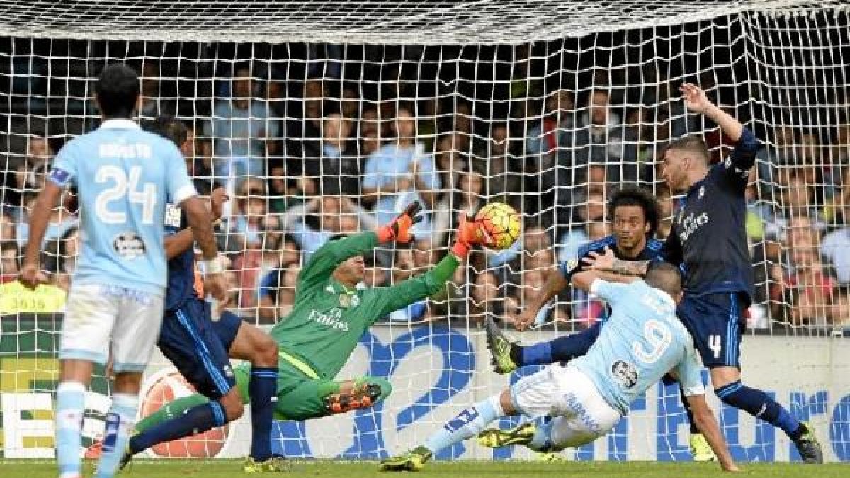 Keylor sostiene al Real Madrid.