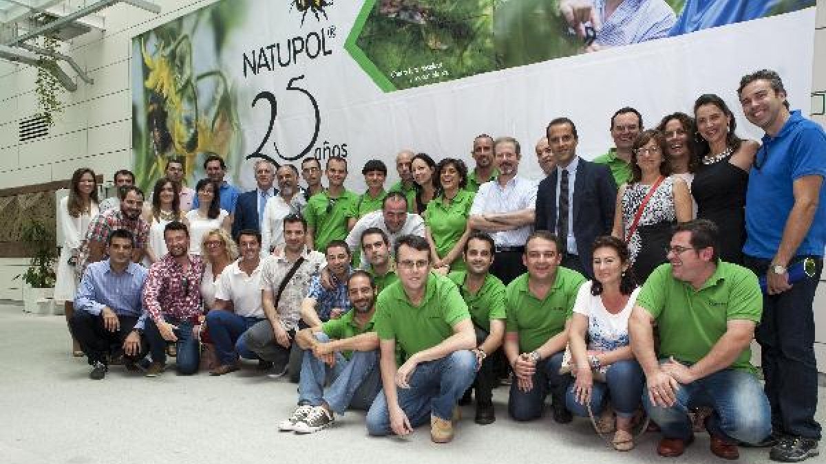 Equipo de Koppert en Almería.