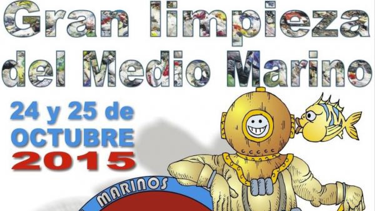 Cartel anunciador de las jornadas de limpieza.