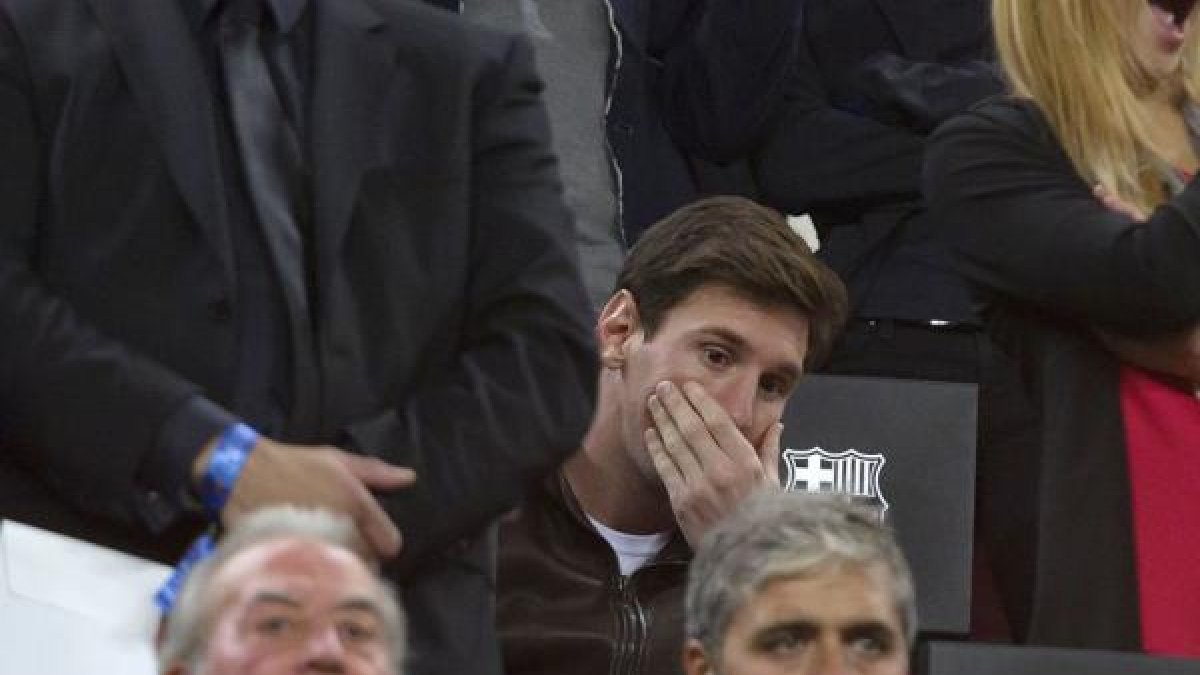 Messi podría estar pensando en su futuro.
