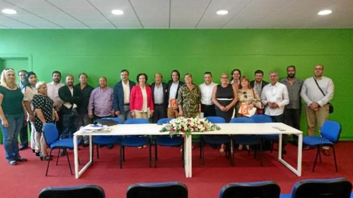 Acto de presentación de la delegación provincial de Unión Romaní