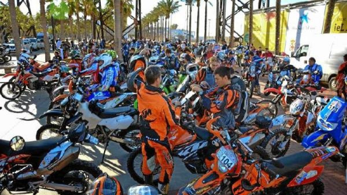 Los participantes disfrutan sin límite de la prueba.