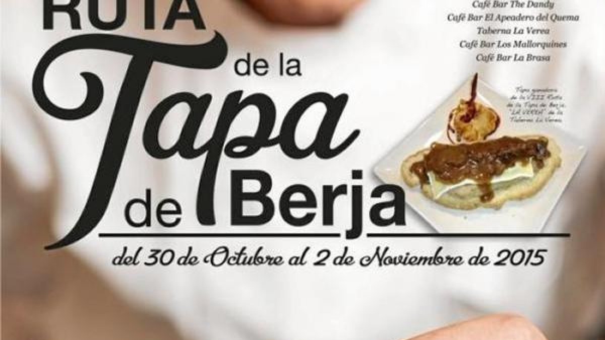 Cartel de la nueva edición de la Ruta de la Tapa.