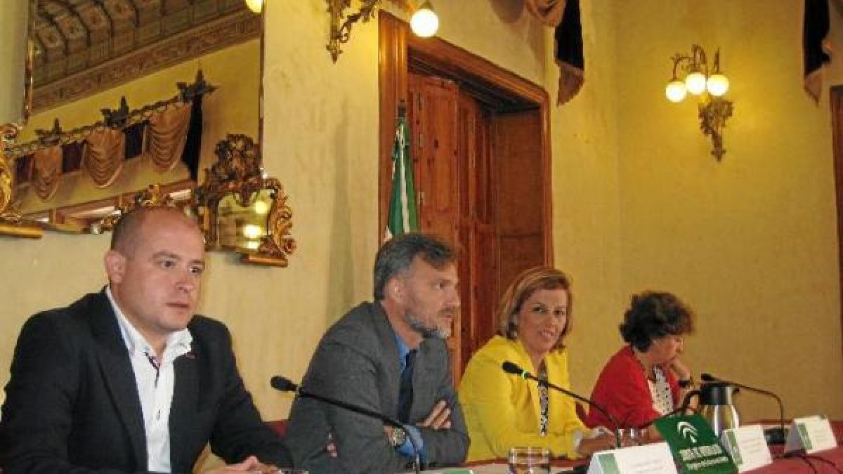 José Fiscal en su última visita a la provincia.