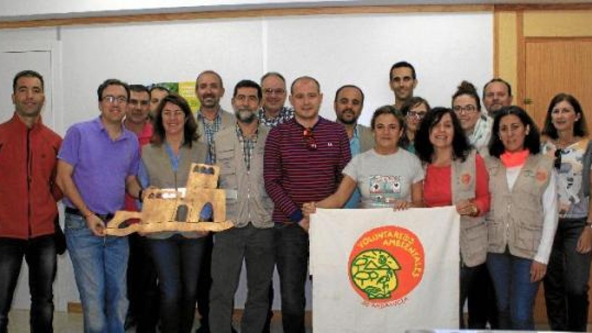 Delegado y voluntarios del Sierra María-Los Vélez.