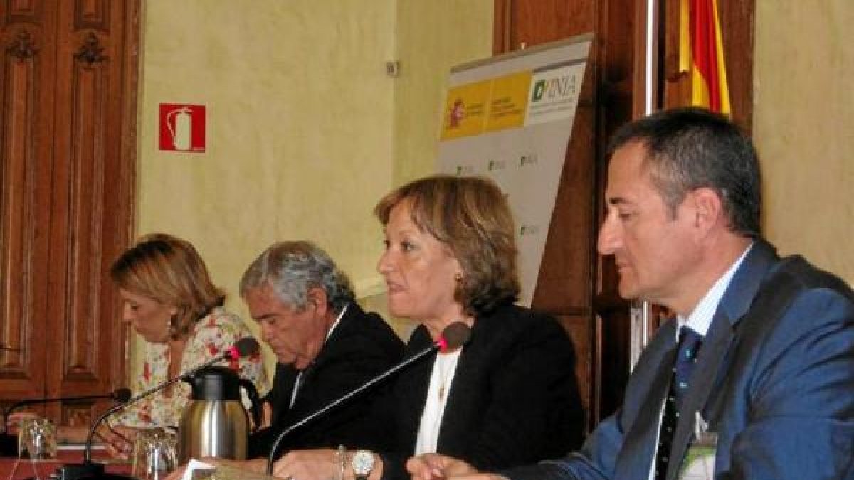 La consejera en la inauguración del encuentro