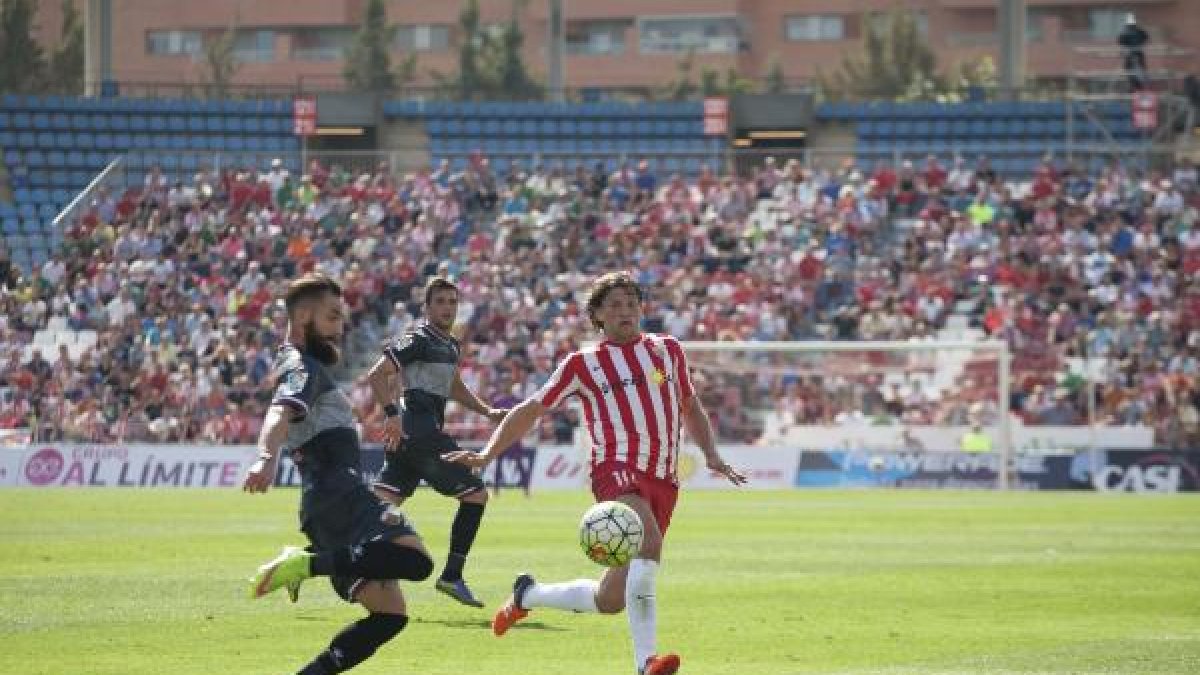 Dubarbier en el Almería-Elche.