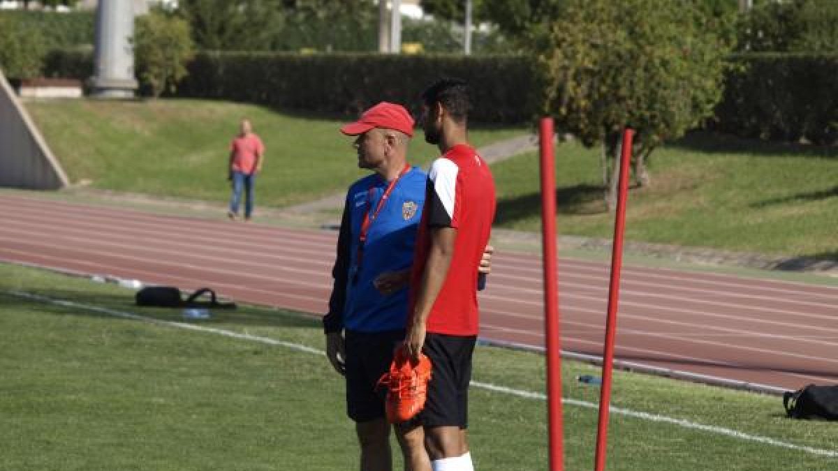 Miguel Rivera y Joaquín Fernández en el Anexo.
