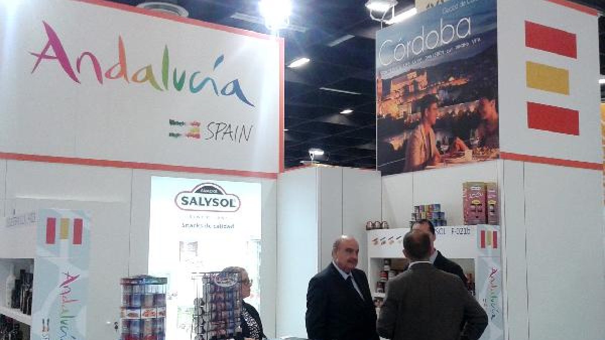 Stand de Extenda en la feria Anuga.