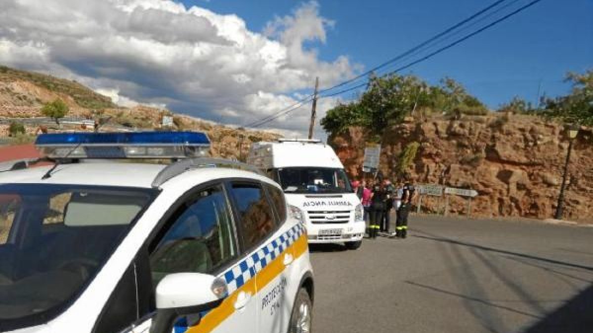 Protección Civil de Canjáyar participó en el rescate.