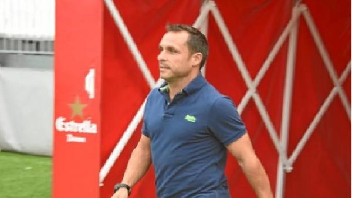 Sergi aclamado el día de la presentación frente a Las Palmas.