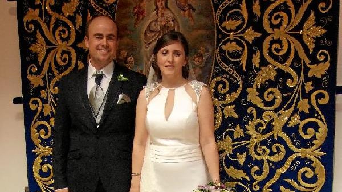 Enrique Enríquez y Gemma Bisbal en el palacio-museo del Prendimiento