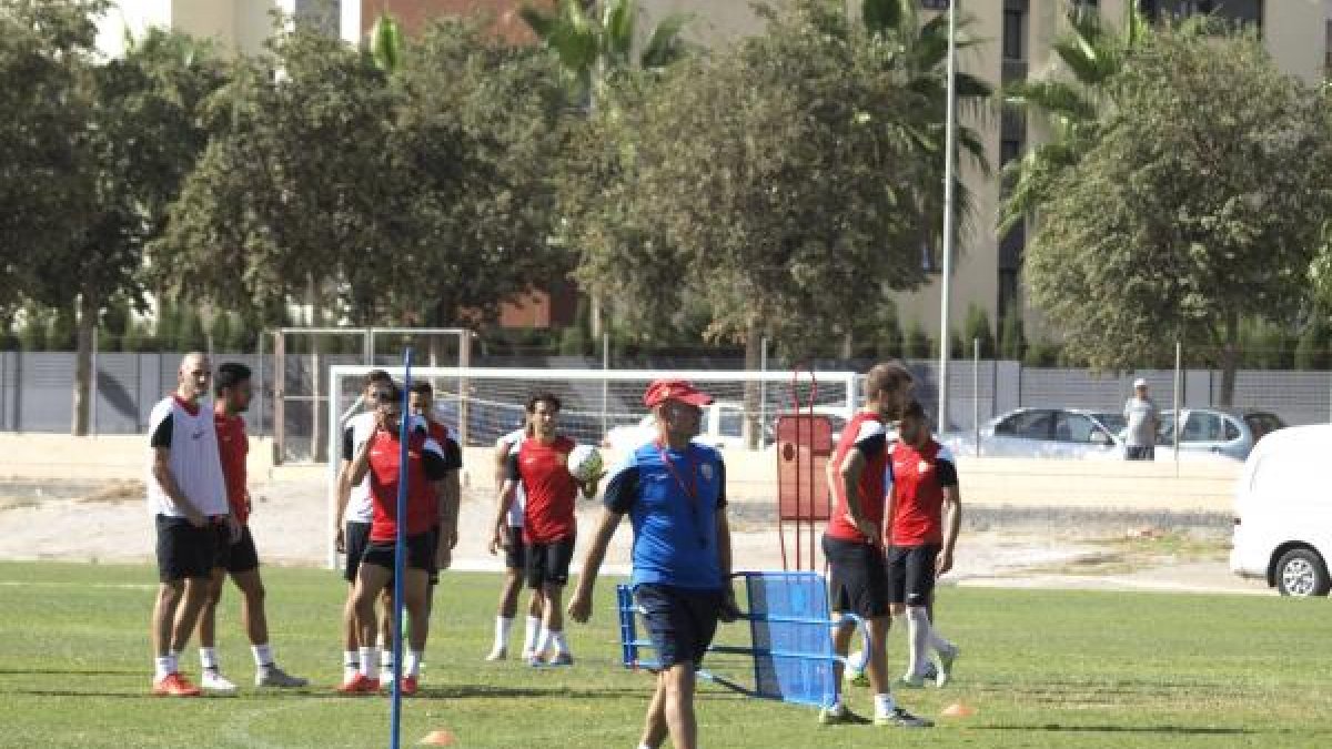 Trabajando la estrategia con la plantilla.