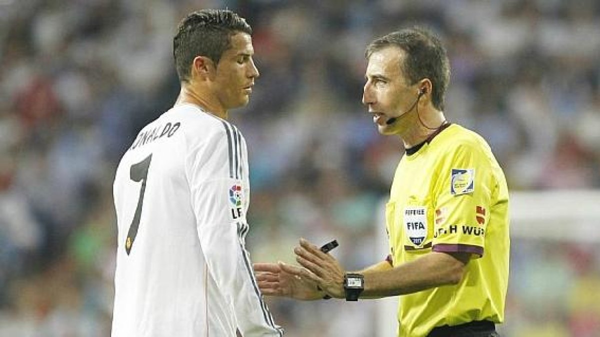 Borbalán pitará el domingo a la Portugal de Cristiano Ronaldo.