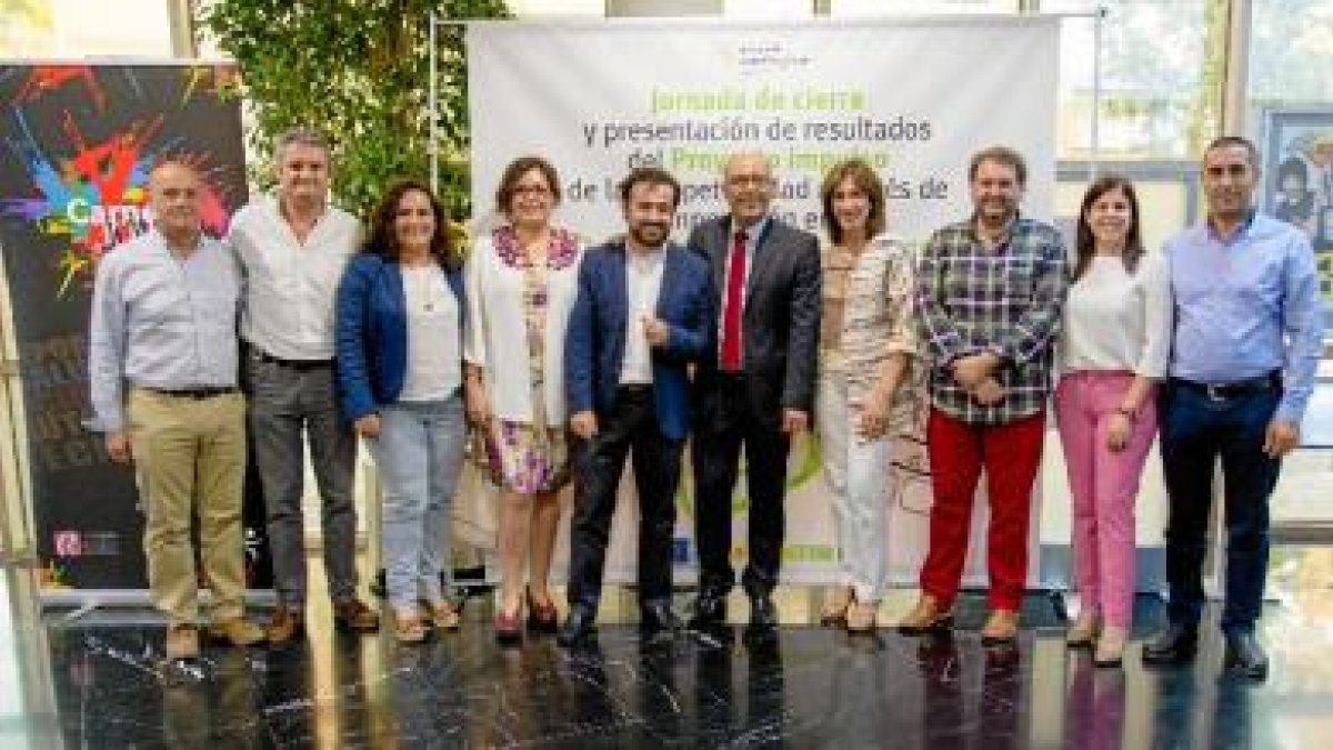 Presentación hace unos meses del Club Turístico que se comercializa en el programa europeo.