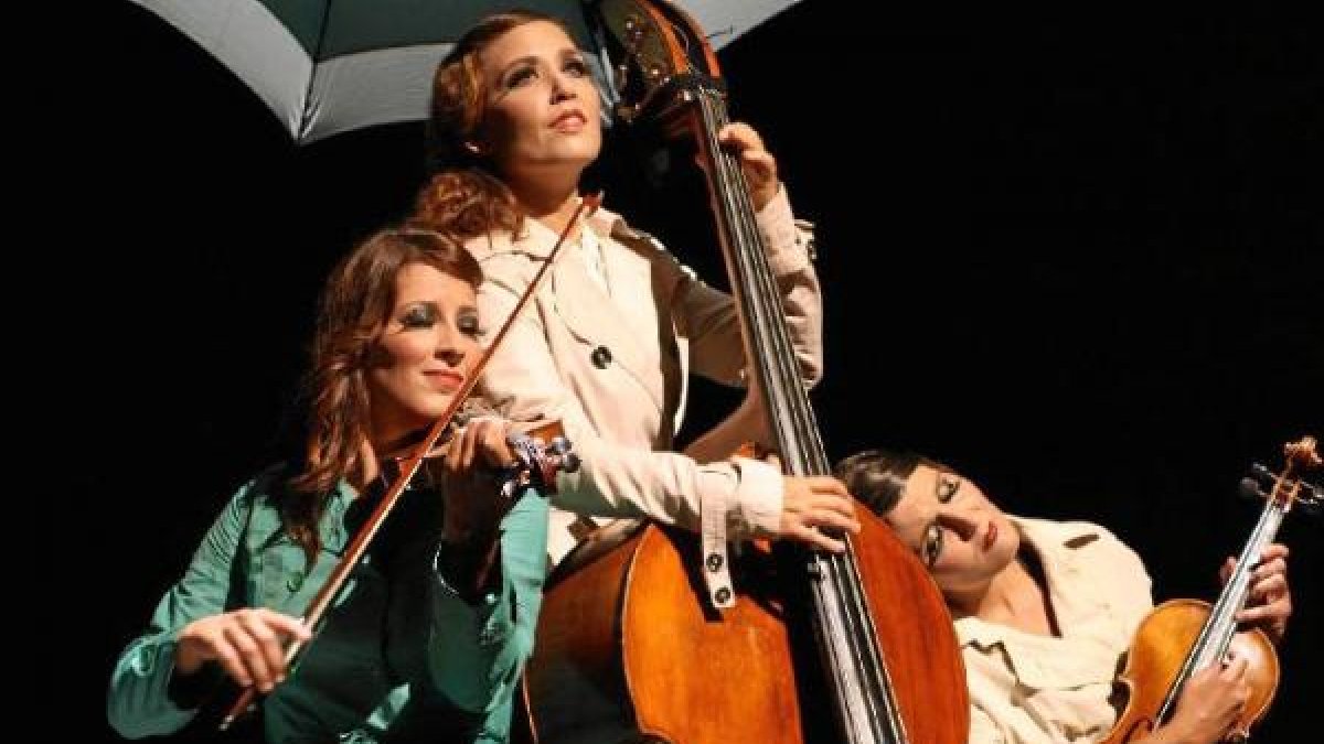 ‘The Funamviolistas’, espectáculo que vino a ‘Delicatessen’ el pasado 2014.