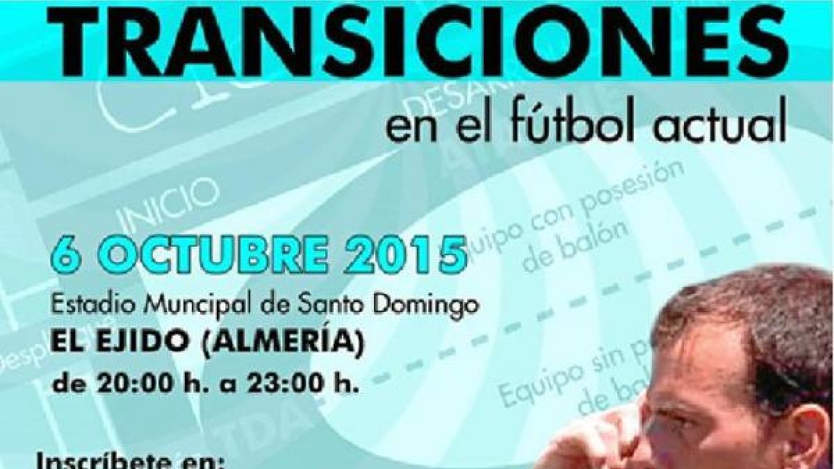 No te pierdas un seminario de buen fútbol.